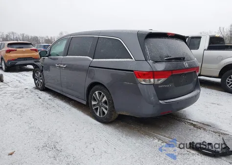 2015 Honda Odyssey Touring/Touring Elite from USA, damaged, VIN 5FNRL5H95FB085376